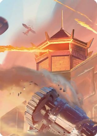 Fire Nation Turret Art Card (ASTLA-)