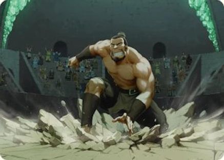 The Boulder, Ready to Rumble Art Card (ASTLA-013)