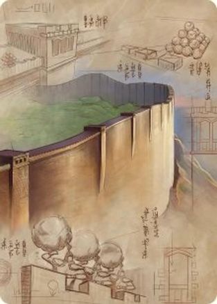The Walls of Ba Sing Se Art Card (ASTLA-038)