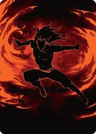 Ozai, the Phoenix King Art Card (ASTLA-039)
