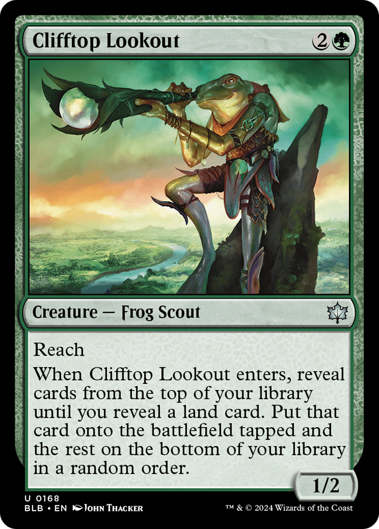 Clifftop Lookout (BLB-168) (Foil)