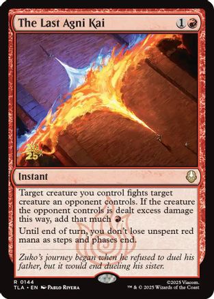 The Last Agni Kai (PRE-144) (Foil)