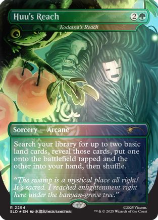 Huu's Reach - Kodama's Reach (Rainbow Foil) (SLD-2294)