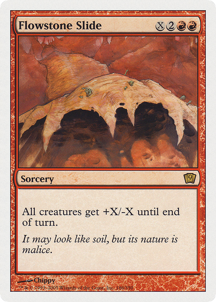 Flowstone Slide (9ED-186★) (Foil)