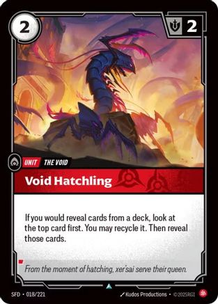 Void Hatchling (SFD-018) (Foil)