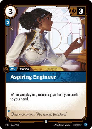 Aspiring Engineer (SFD-061) (Foil)