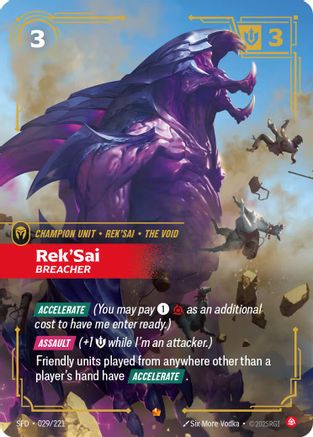 Rek'Sai - Breacher (SFD-029)