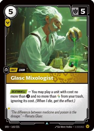 Glasc Mixologist (SFD-165) (Foil)