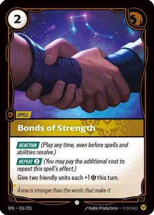Bonds of Strength (SFD-151) (Foil)