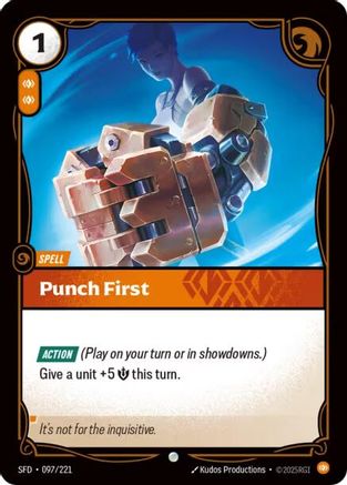 Punch First (SFD-097)