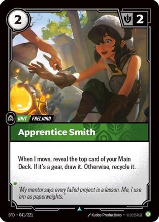 Apprentice Smith (SFD-041)