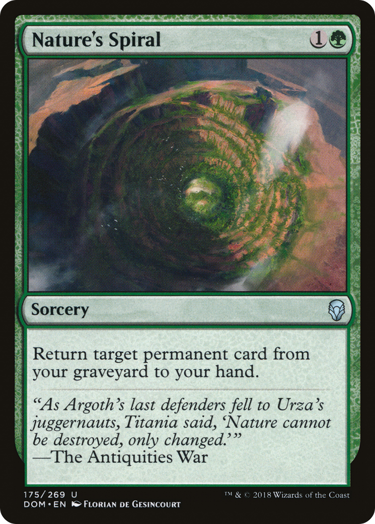 Nature's Spiral (DOM-175) (Foil)