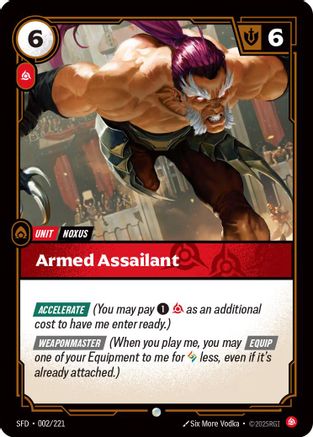 Armed Assailant (SFD-002)