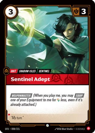 Sentinel Adept (SFD-008) (Foil)