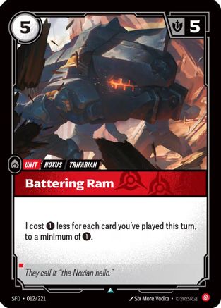 Battering Ram (SFD-012) (Foil)