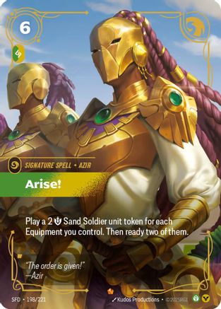 Arise! (SFD-198) (Foil)