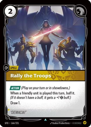 Rally the Troops (SFD-166) (Foil)