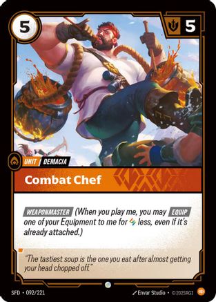 Combat Chef (SFD-092) (Foil)