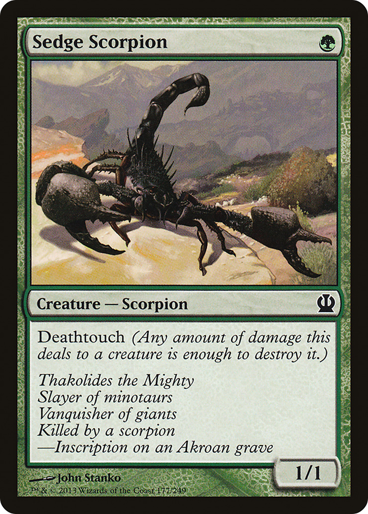 Sedge Scorpion (THS-177)
