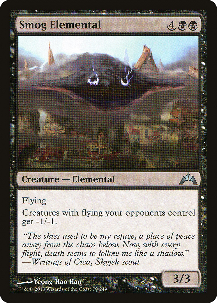 Smog Elemental (GTC-079) (Foil)