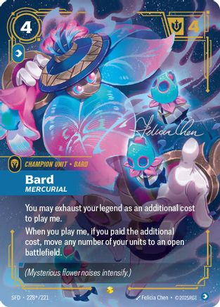 Bard - Mercurial (Signature) (SFD-228*) (Foil)