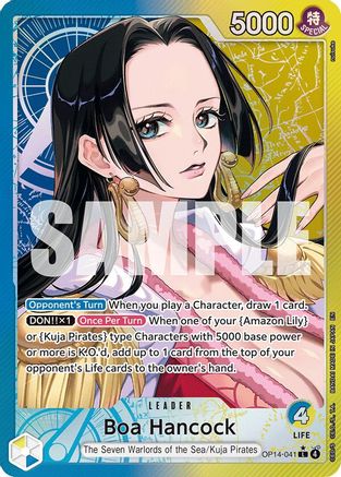 Boa Hancock - OP14-041 (Alternate Art) (OP14-041) (Foil)