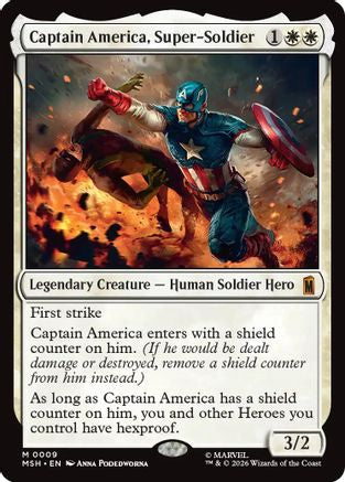 Captain America, Super-Soldier (MSH-009) (Foil)