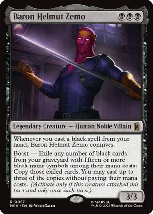 Baron Helmut Zemo (MSH-087) (Foil)