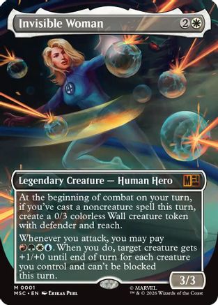 Invisible Woman (Borderless) (MSC-001)
