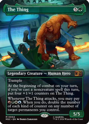 The Thing (Borderless) (MSC-004)