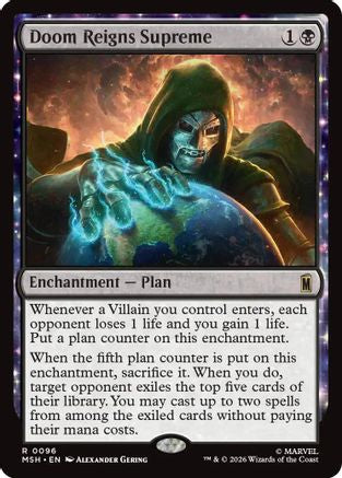 Doom Reigns Supreme (MSH-096) (Foil)
