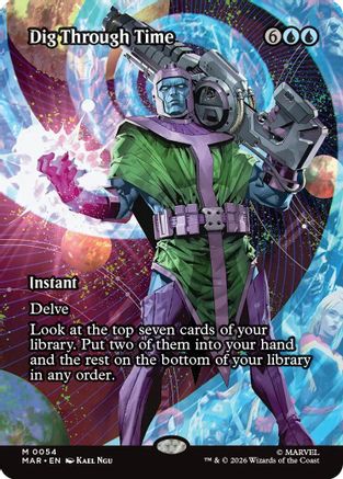 Dig Through Time (Borderless) (MAR-054)