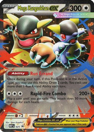 Mega Kangaskhan ex (MEP-025) (Holofoil)