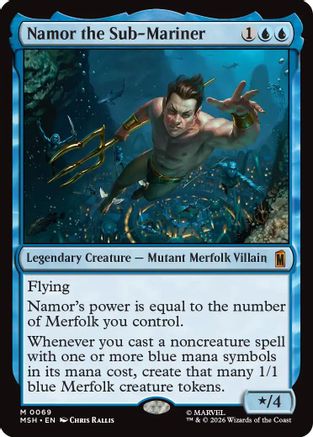 Namor the Sub-Mariner (MSH-069) (Foil)