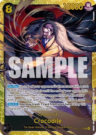Crocodile - OP14-120 (OP14-120) (Foil)