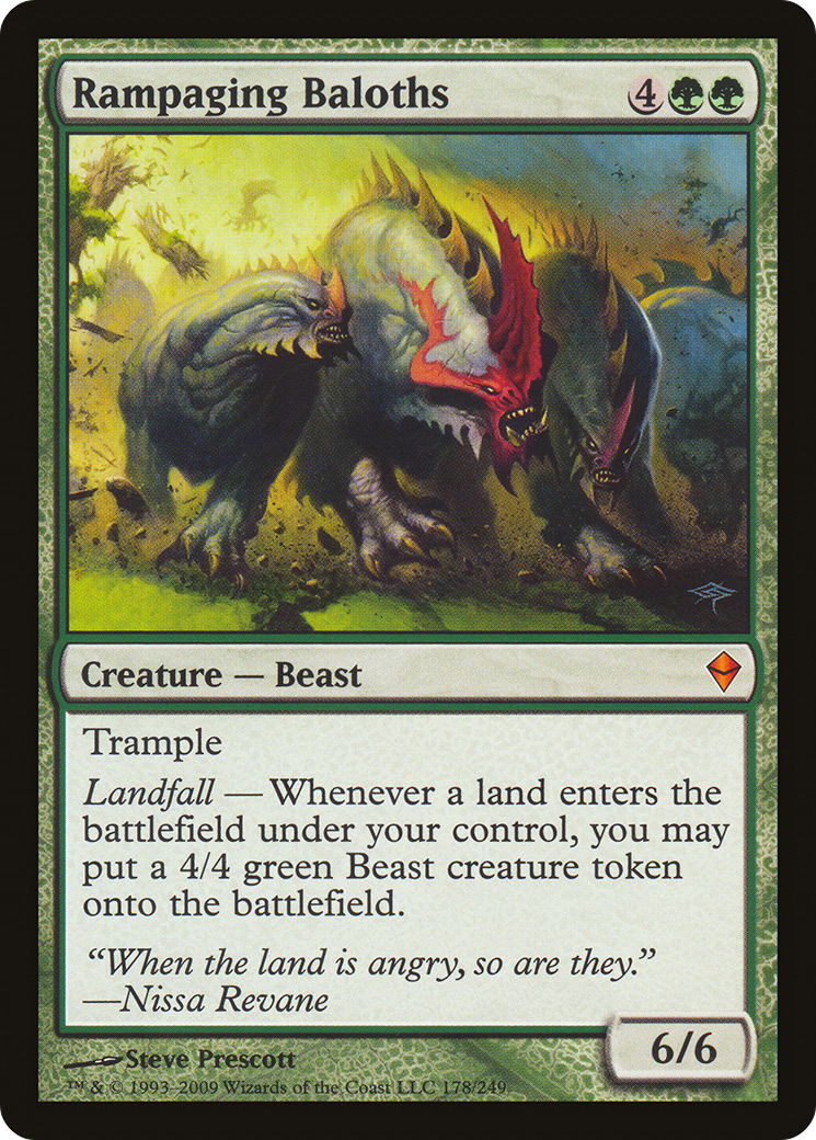 Rampaging Baloths (ZEN-178) (Foil)