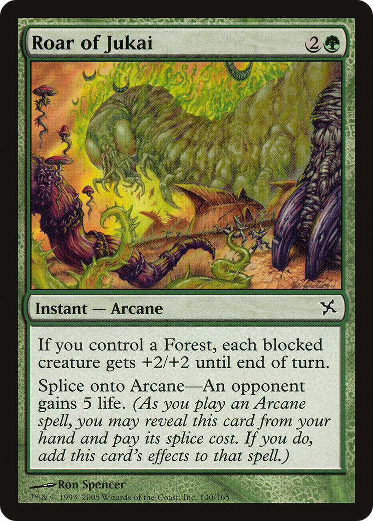 Roar of Jukai (BOK-140) (Foil)
