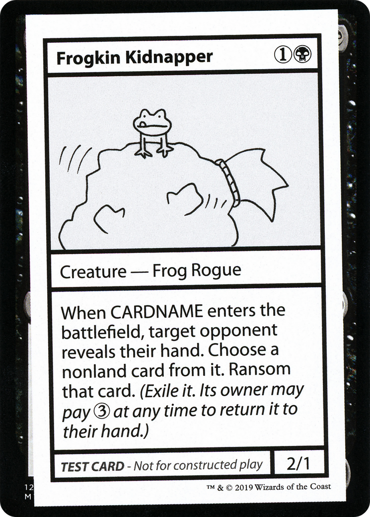 Frogkin Kidnapper (No PW Symbol) (CMB2-)