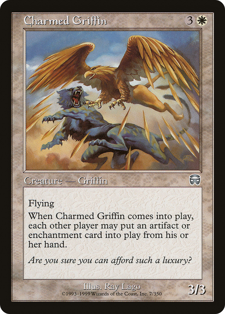 Charmed Griffin (MMQ-007) (Foil)