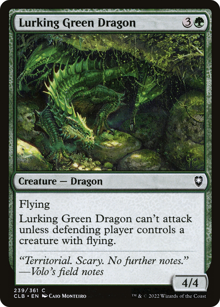 Lurking Green Dragon (CLB-239)