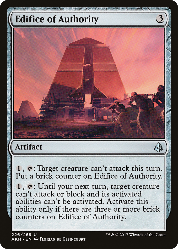 Edifice of Authority (AKH-226) (Foil)