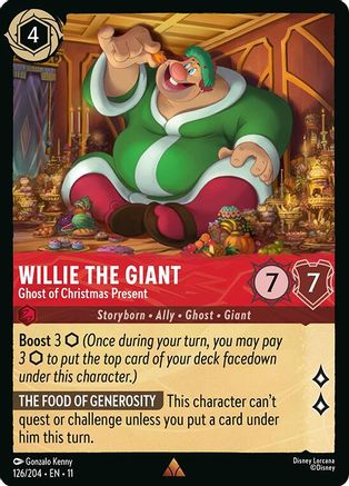 Willie the Giant - Ghost of Christmas Present (11-126)