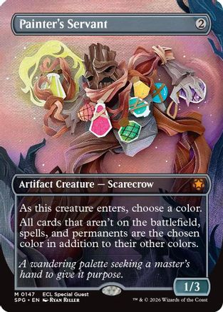 Painter's Servant (Borderless) (SPG-147)