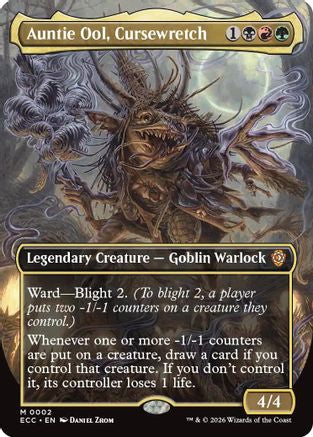 Auntie Ool, Cursewretch (Borderless) (ECC-002) (Foil)