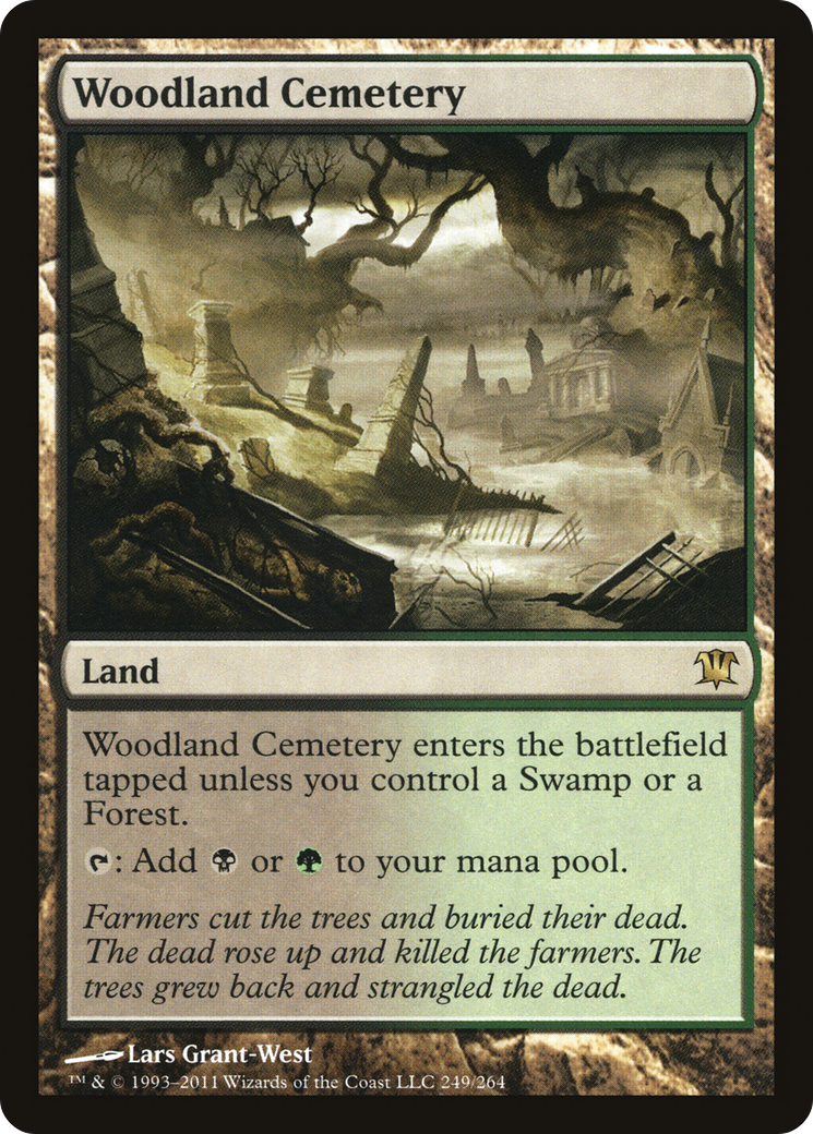 Woodland Cemetery (ISD-249) (Foil)