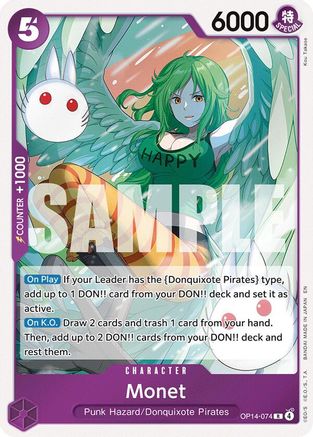 Monet (OP14-074) (Foil)
