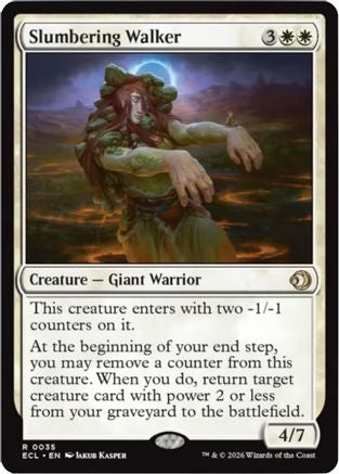 Slumbering Walker (ECL-035) (Foil)