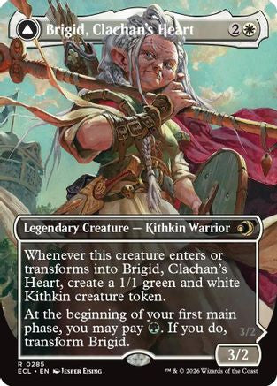 Brigid, Clachan's Heart (Borderless) (ECL-285) (Foil)