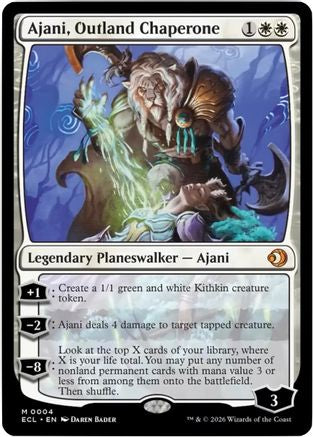 Ajani, Outland Chaperone (ECL-004) (Foil)