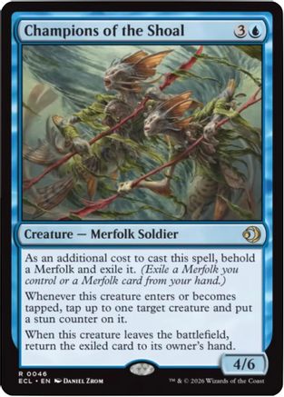 Champions of the Shoal (ECL-046) (Foil)